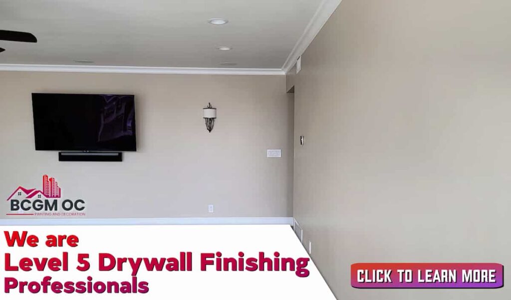 Level 5 Drywall Finishing Professionals