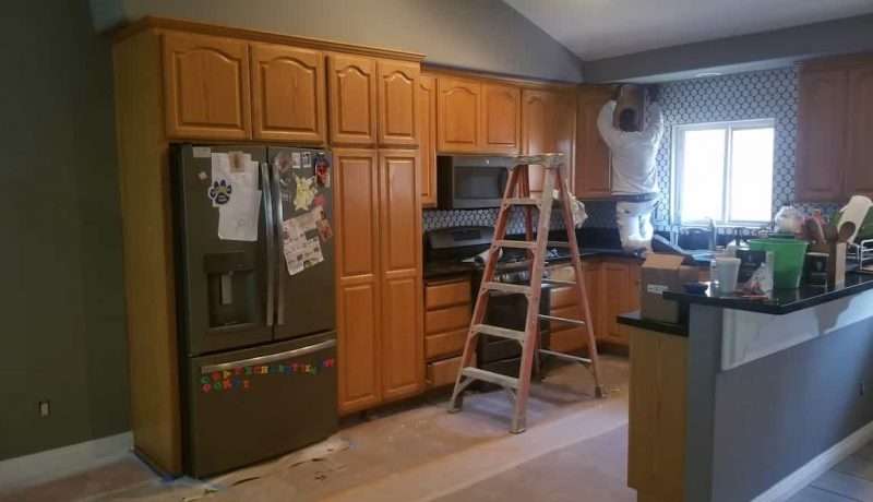 Kitchen Cabinets Painting Services